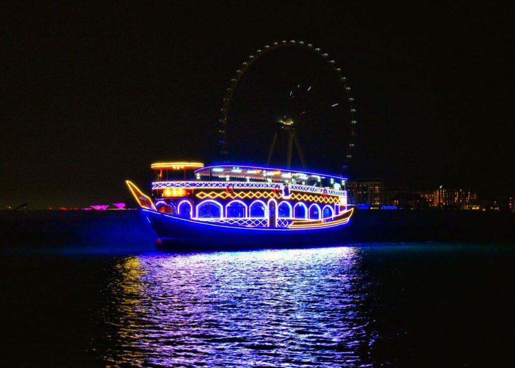 dubai marina dhow cruise buffet